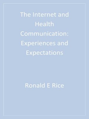 cover image of The Internet and Health Communication